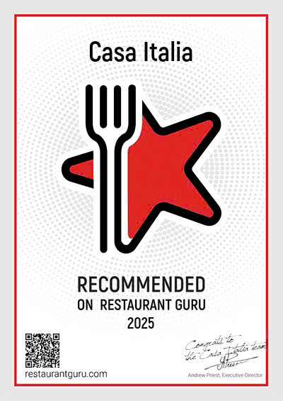 Casaitaliapizza top 100 nhà hàng pizza ngon tại Việt nam